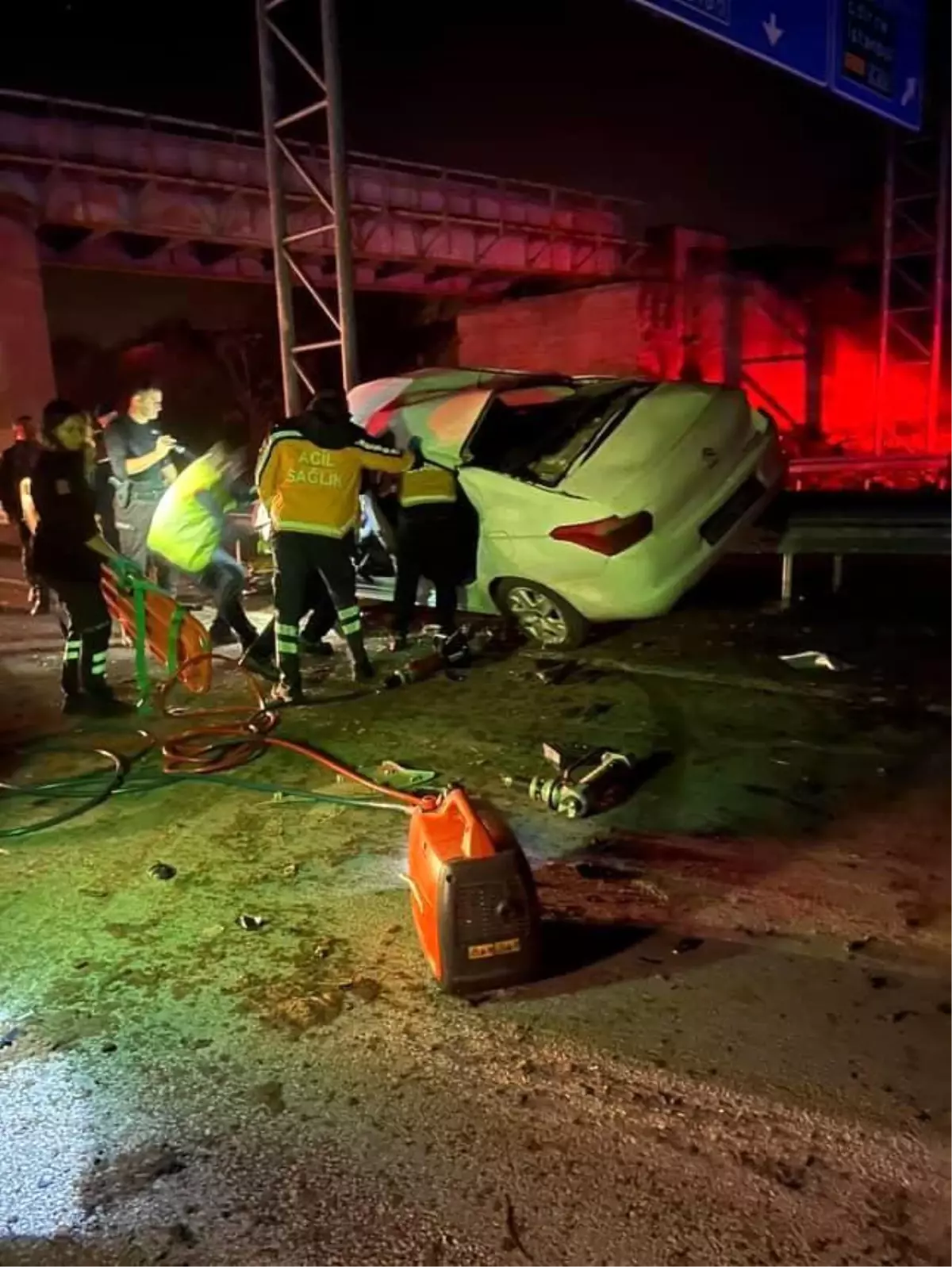 Kırklareli'nde Meydana Gelen Trafik Kazasında 1 Kişi Hayatını Kaybetti.