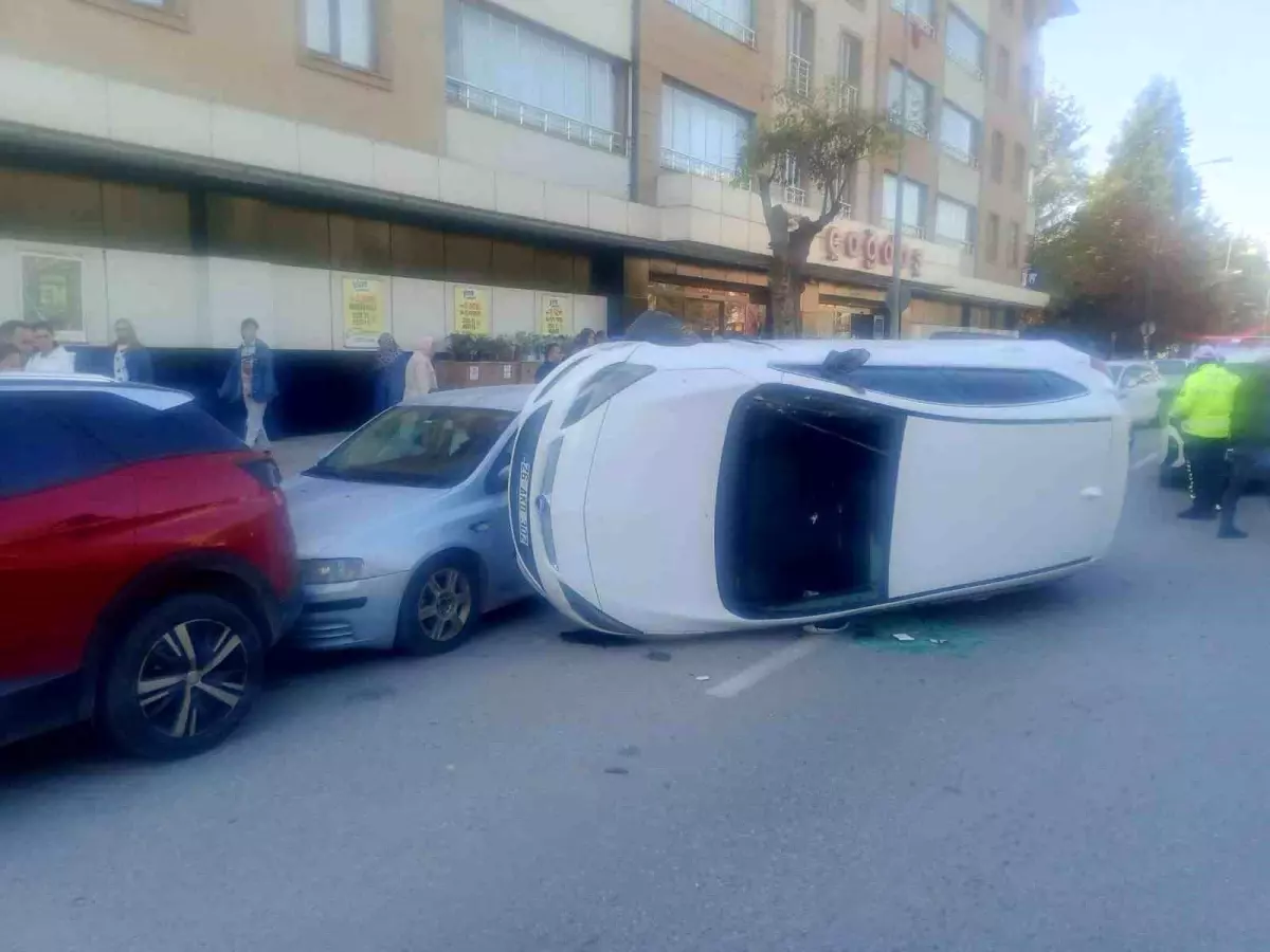 Eskişehir'de Kaza Olayı: 1 Kişinin Yaralanması