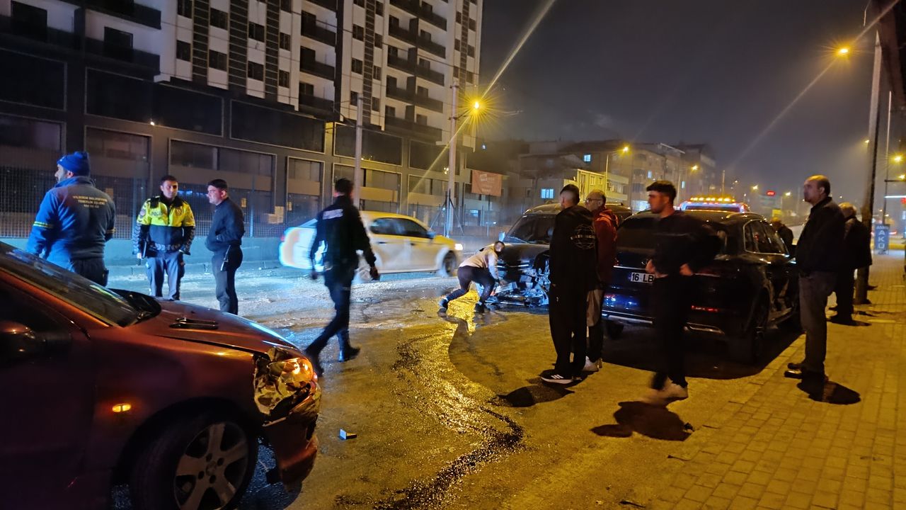 Zincirleme Kaza Bursa'da meydana geldi.