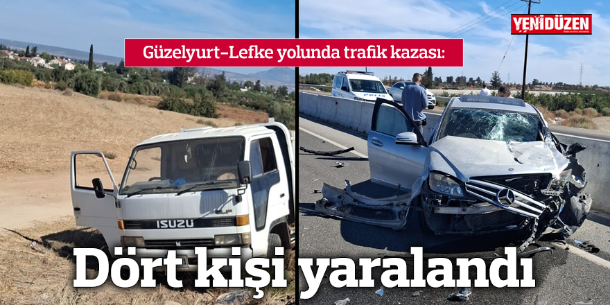 Dört kişi yaralı durumda