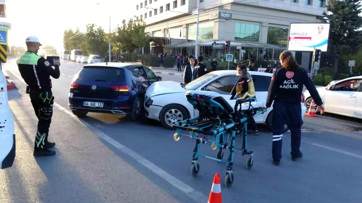 Trafik Kazasında Malatya'da 1 Kişi Yaralandı