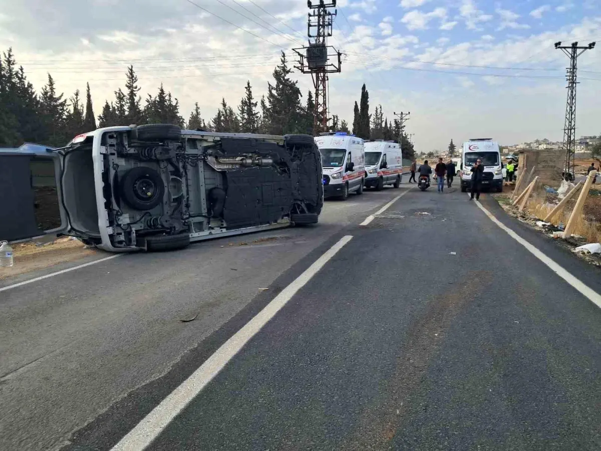 Kilis'te Trafik Kazası: 4 Kişi Yaralandı