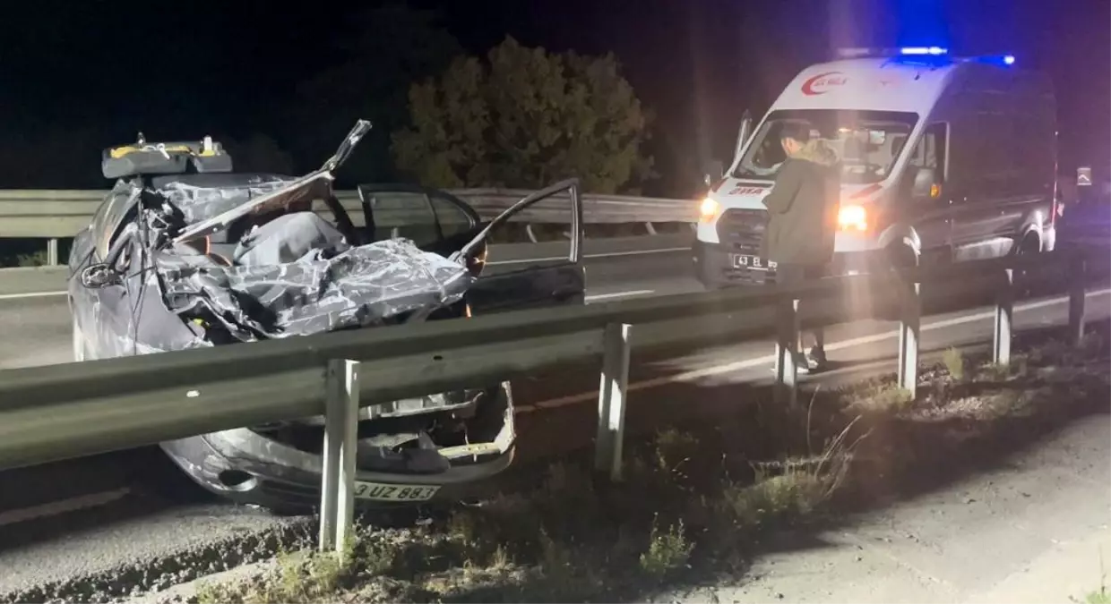 Tavşanlı'da Kaza: 1 Kişi Hayatını Kaybetti, 1 Kişi Yaralandı