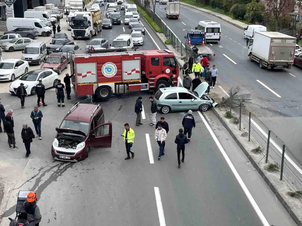 Kapaklı'da Kaza Olayı