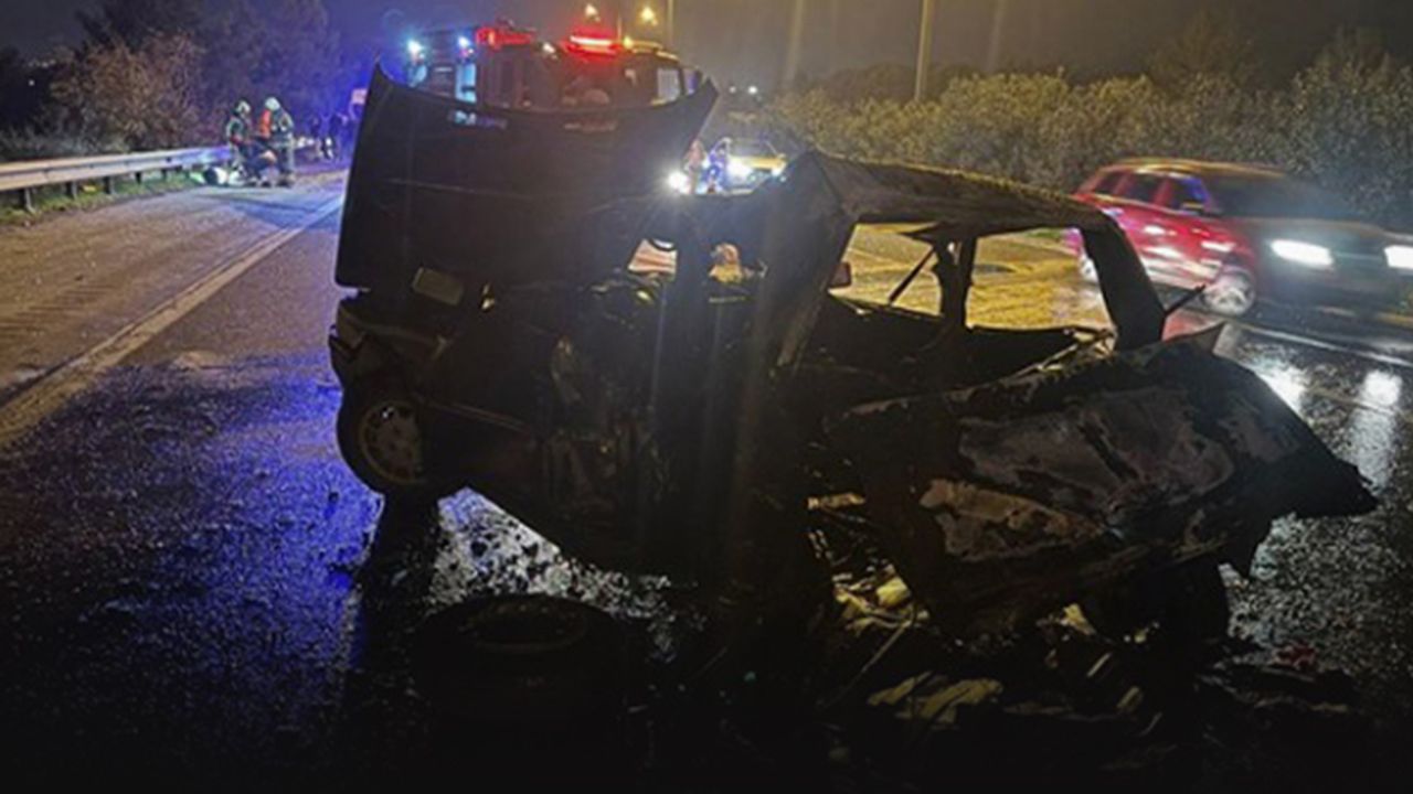 İzmir'de araç yangınında çok sayıda yaralı var!