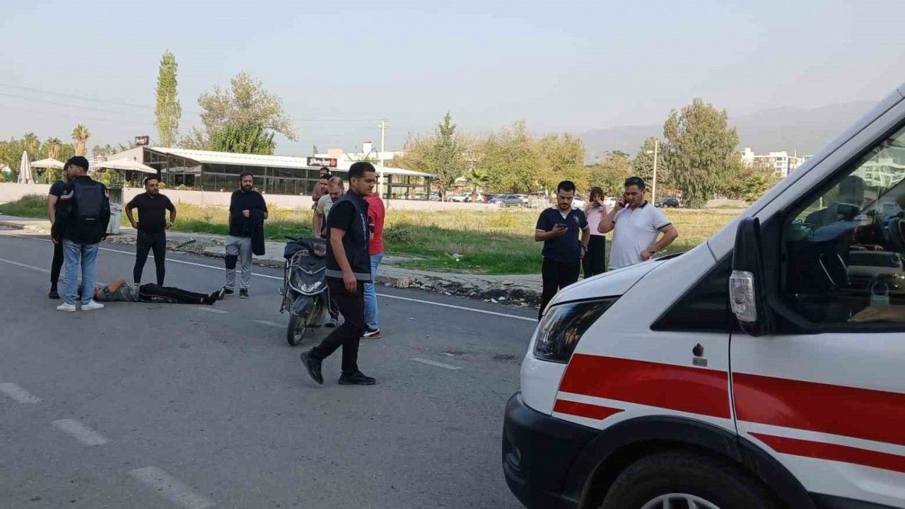 Dörtyol'da kaza meydana geldi: 2 kişi yaralandı.