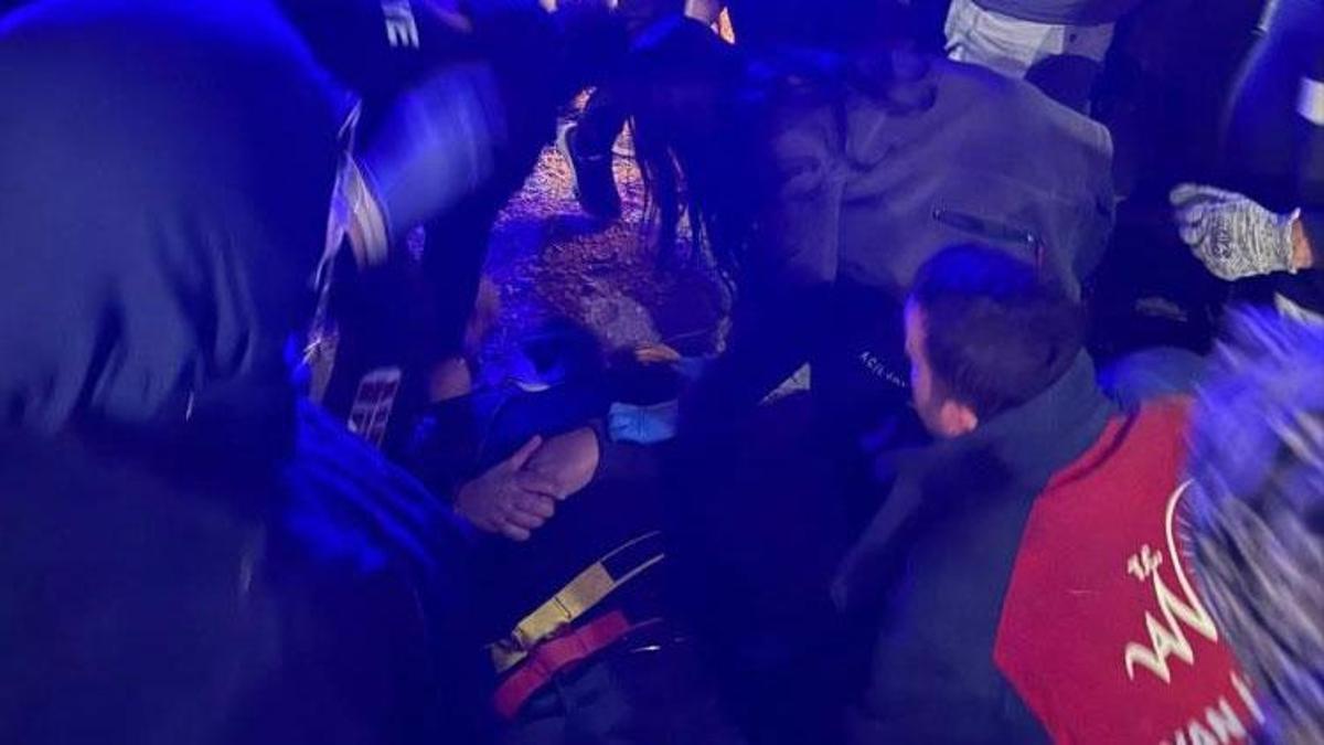 Van Tuşba'da kaza: 1 kişi yaralandı.