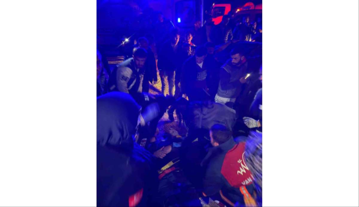Van'da trafik kazasında bir kişi yaralandı.