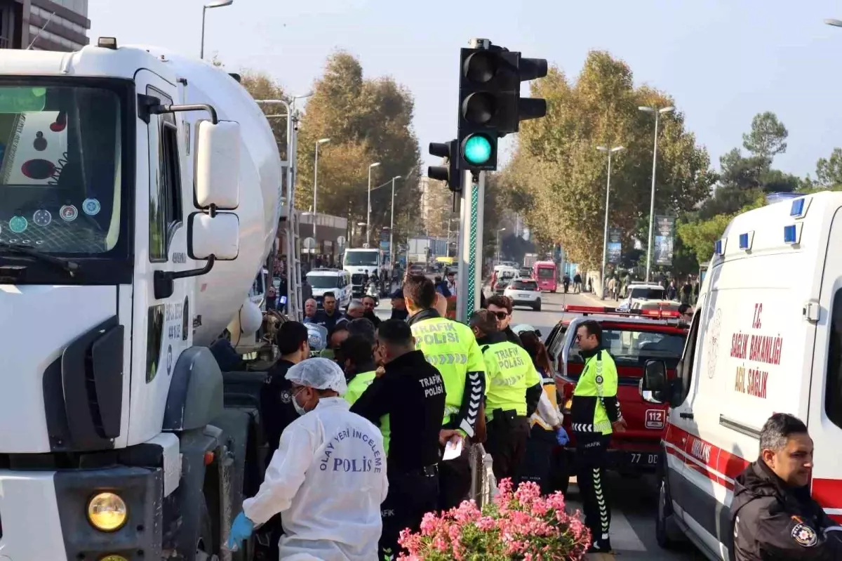 Yalova'da Beton Mikseri Altında Kalarak Hayatını Kaybeden Yaşlı Kadın