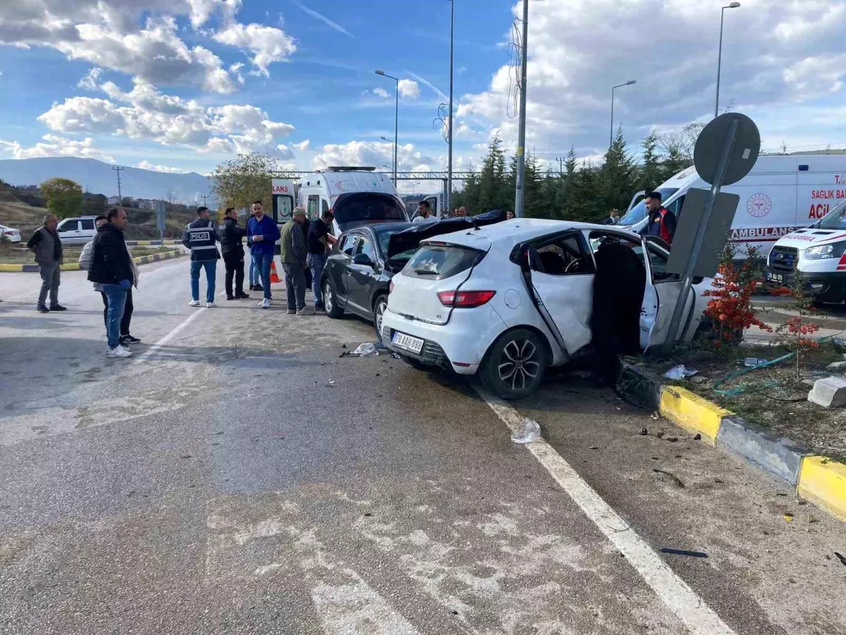 Eskipazar'da Trafik Kazasında 7 Kişi Yaralandı