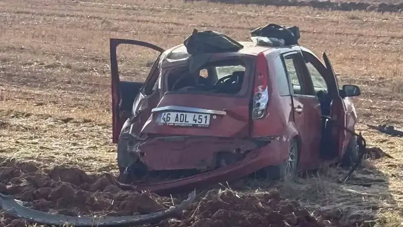 Mardin'de kaza sonucunda 4 kişi yaralandı.