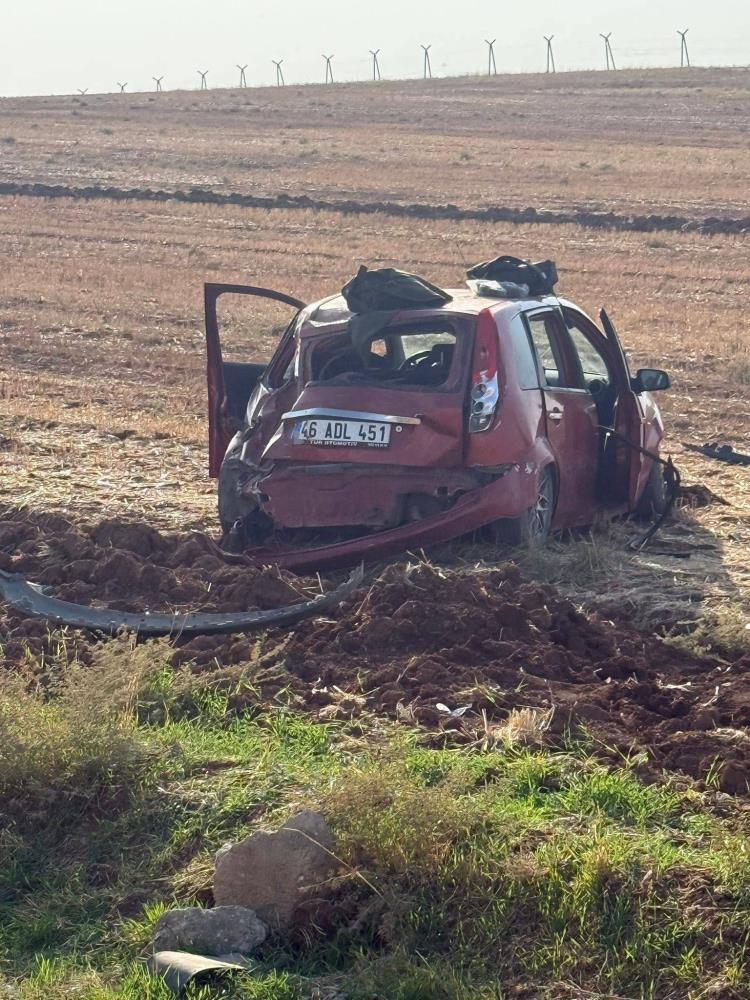 Mardin'de trafik kazasında dört kişi yaralandı.
