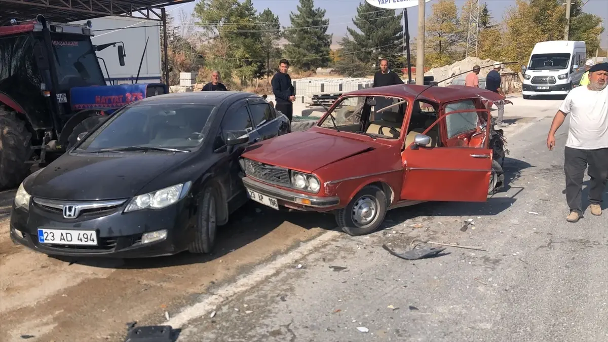 Elazığ'da bir Trafik Kazası: 1 Kişi Hayatını Kaybetti.