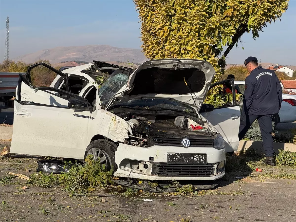 Elazığ'da Kaza Sonucu 6 Kişi Yaralı