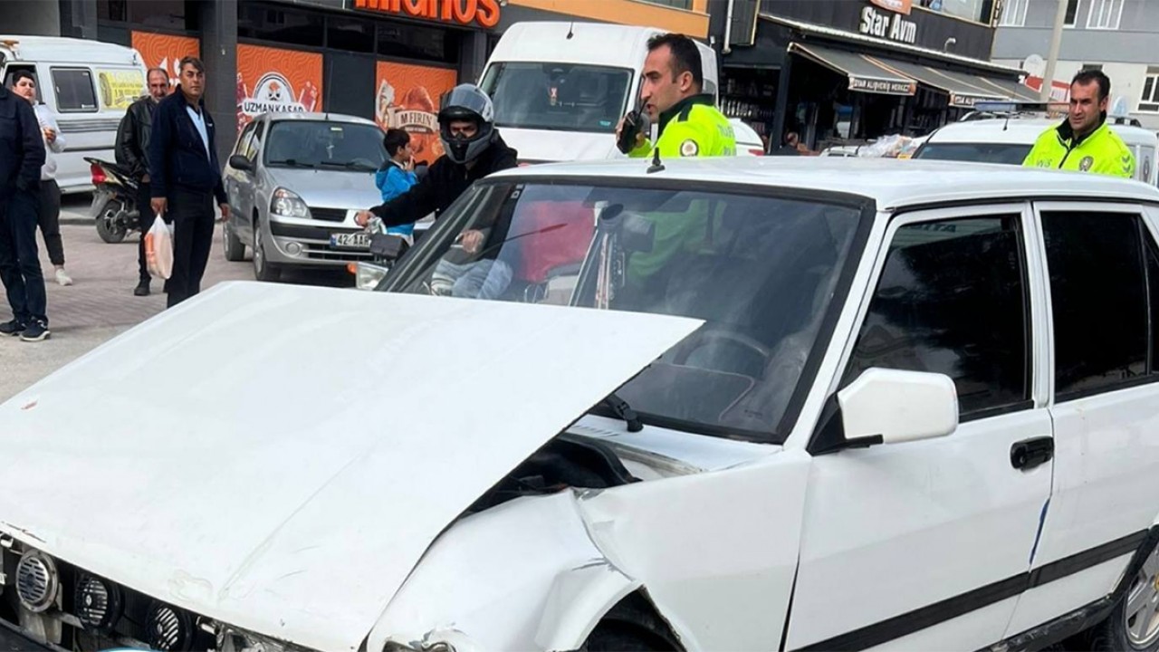 Kulu'da ardışık trafik kazası