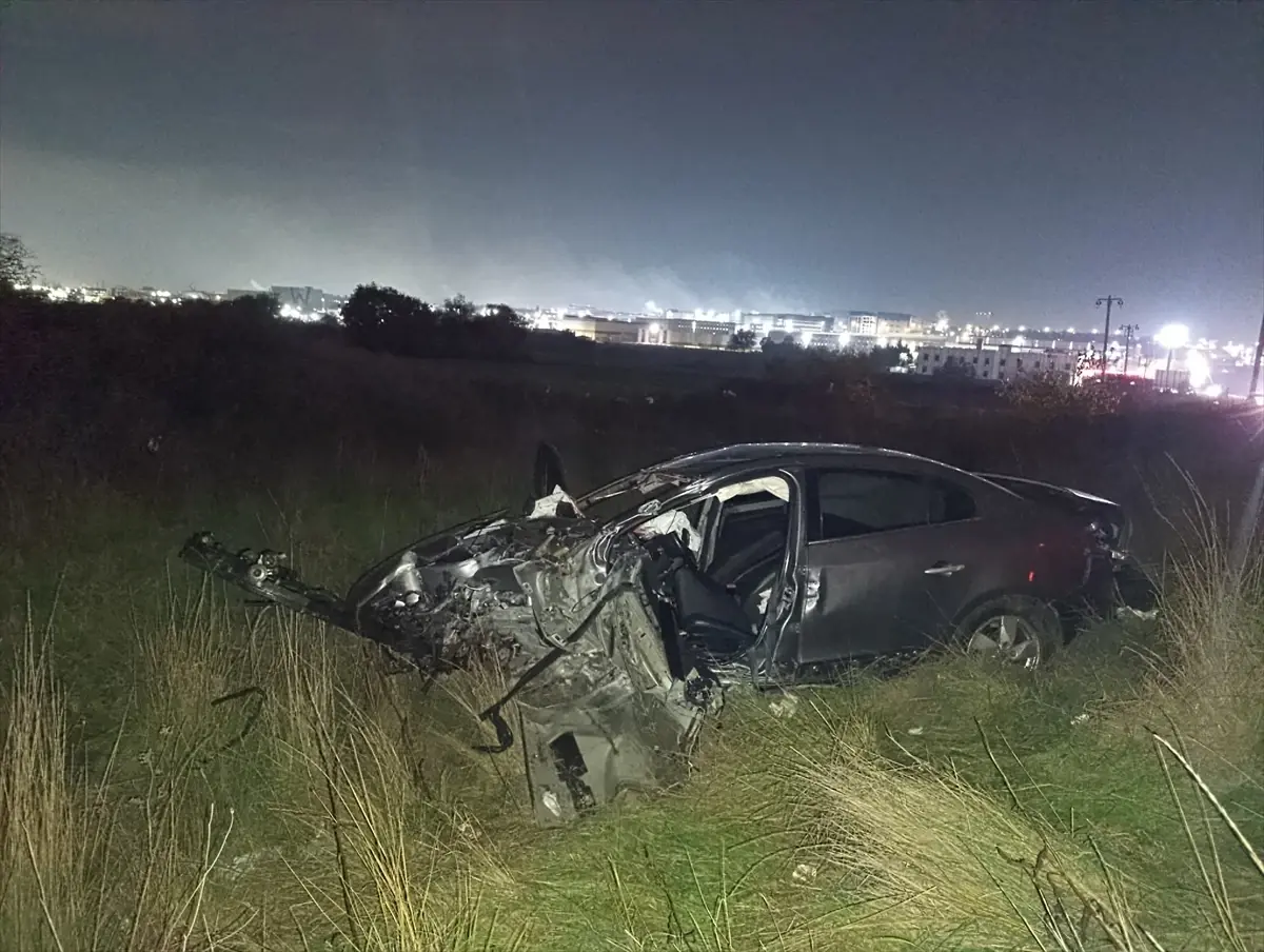 Çerkezköy'de Kaza Sonucu 1 Kişi Hayatını Kaybetti, 1 Kişi Yaralandı