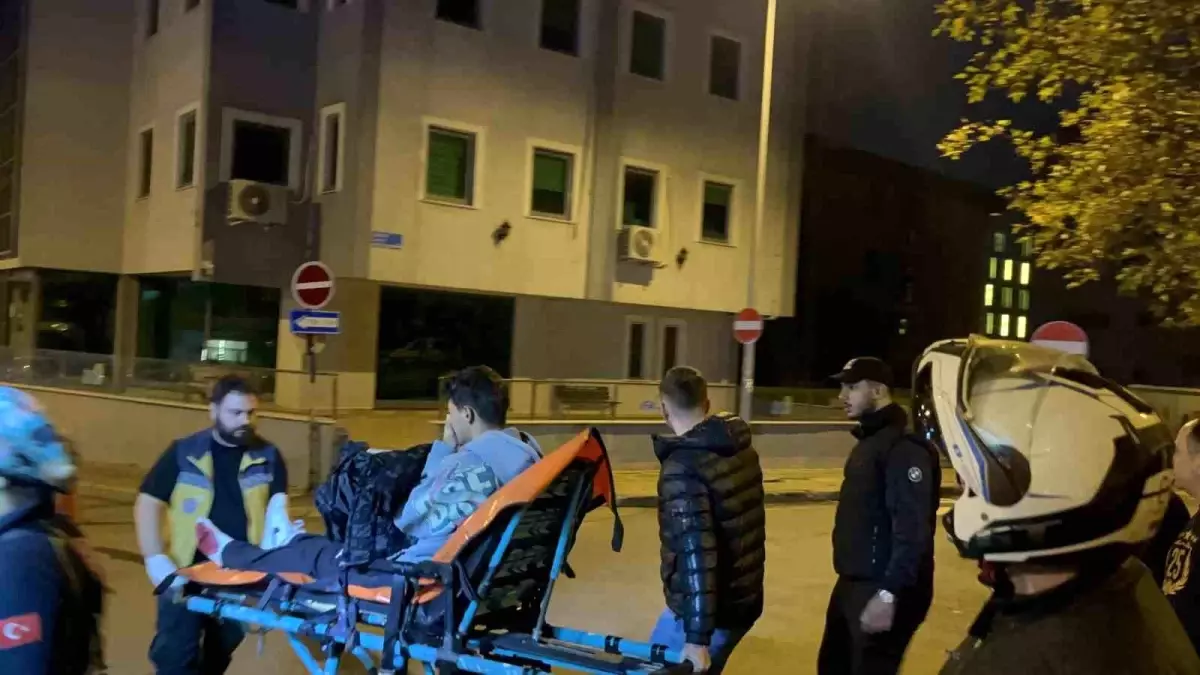 Çorlu'da Kaza: Bir kişi yaralandı.