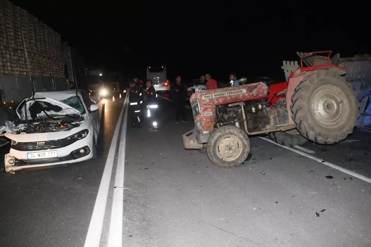 Taşova'da Kaza Sonucu 1 Kişi Yaralandı.