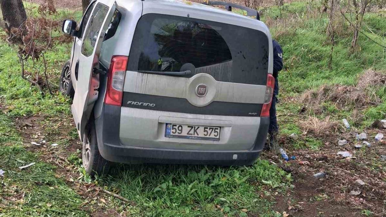Babaeski'de trafik kazasında 1 kişi hayatını kaybetti, 1 kişi yaralandı.