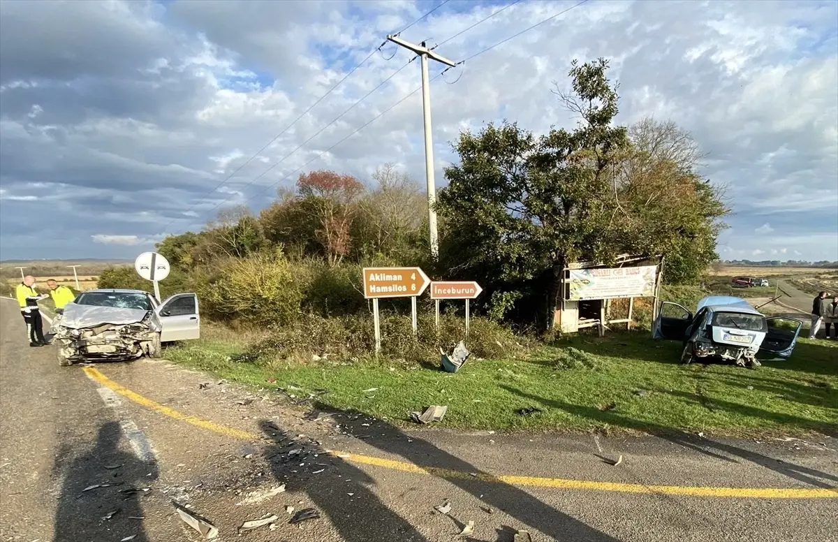 Sinop'ta Kaza: 1 Kişi Hayatını Kaybetti, 2 Kişi Yaralandı.