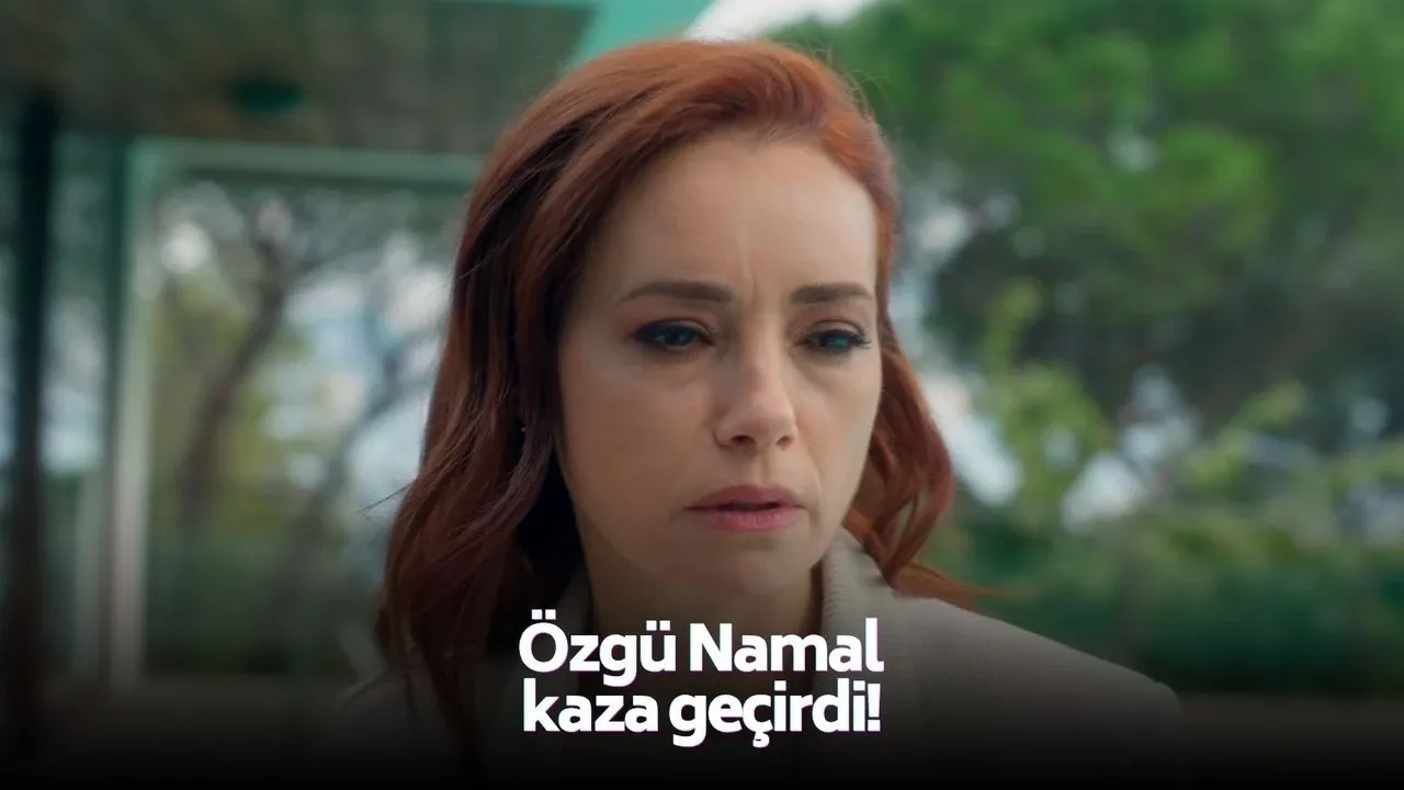Trafik kazasında Özgü Namal'ın korku dolu anları