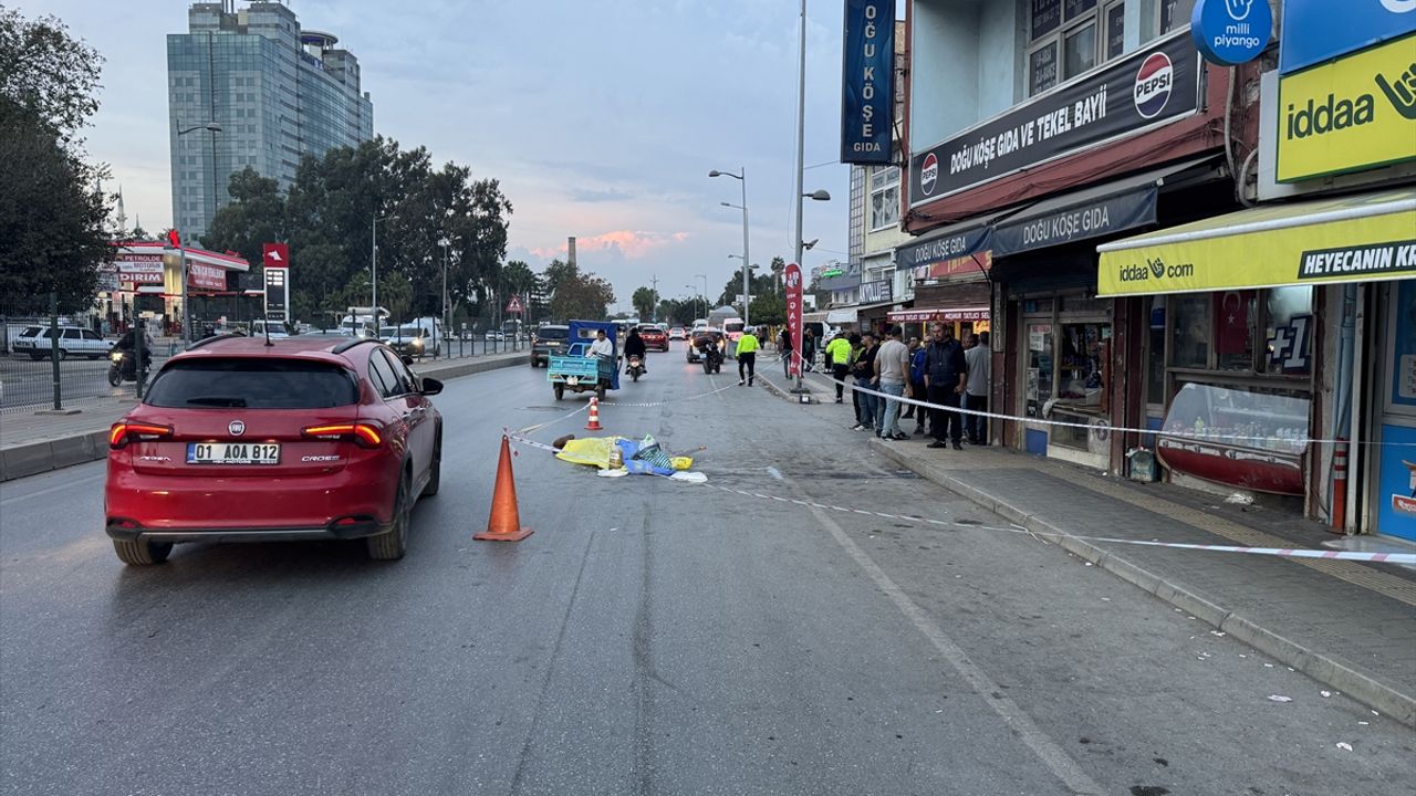 Adana'da kamyonun yayaya çarpması sonucu bir kişi hayatını kaybetti
