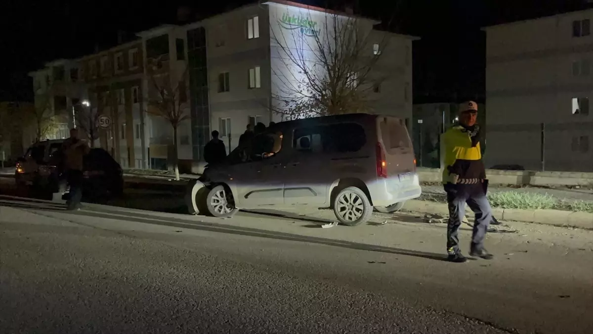 Eskişehir'de trafik kazasında bir kişi yaralandı.