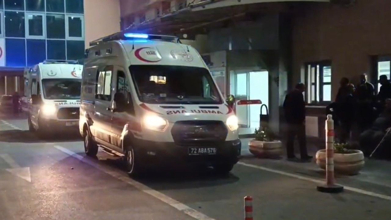Kaza nedeniyle Batman'da 2 kişi yaralandı.