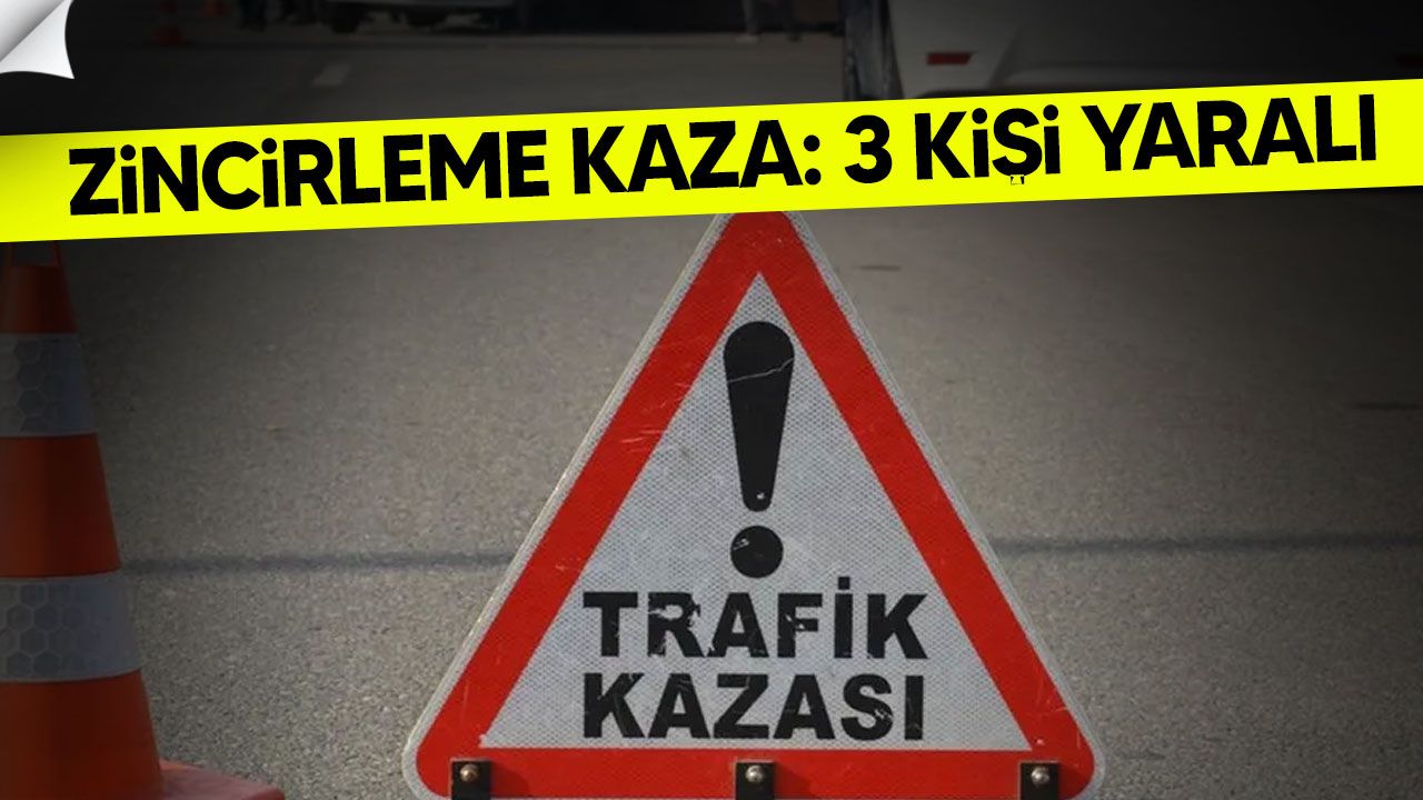 Lefkoşa-Girne Yolu'nda Arka Arkaya Kaza: 3 Kişi Yaralı