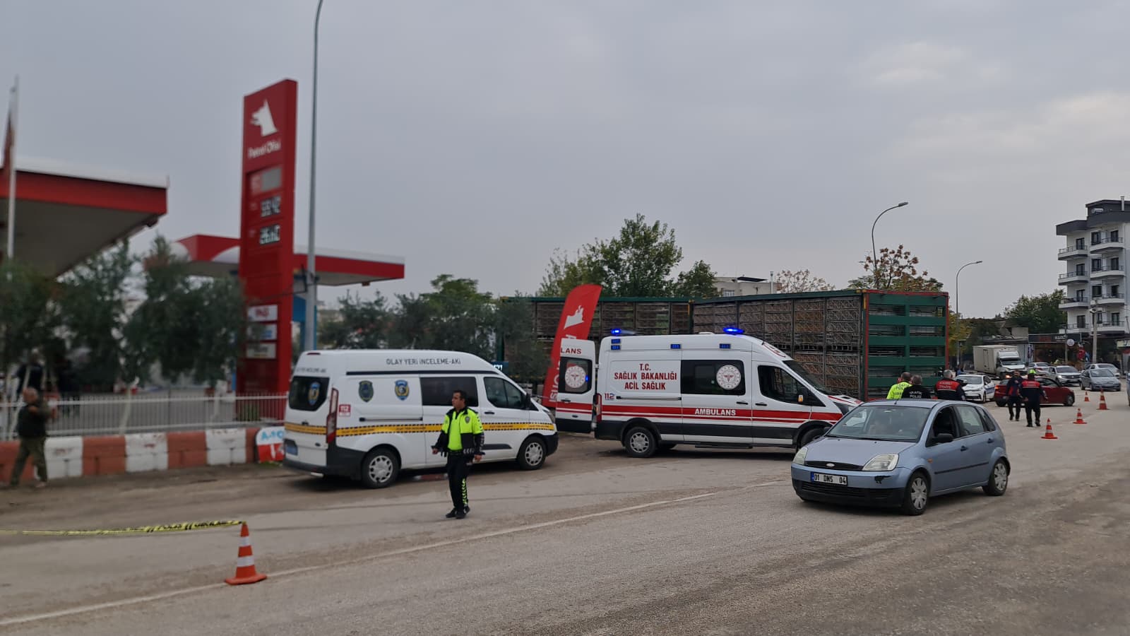 Osmaniye'de meydana gelen TIR kazasında 86 yaşındaki bir kişi yaşamını yitirdi.