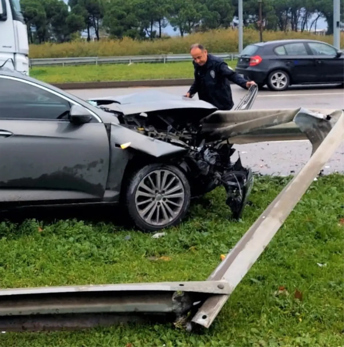Samsun'da Kaza Sonucu 3 Kişi Yaralandı.