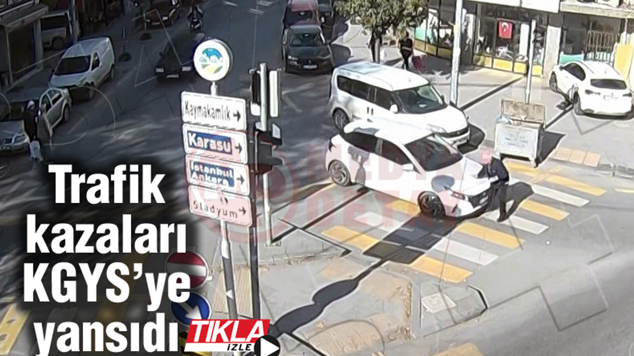 Kaza bilgileri KGYS'ye yansıtıldı.