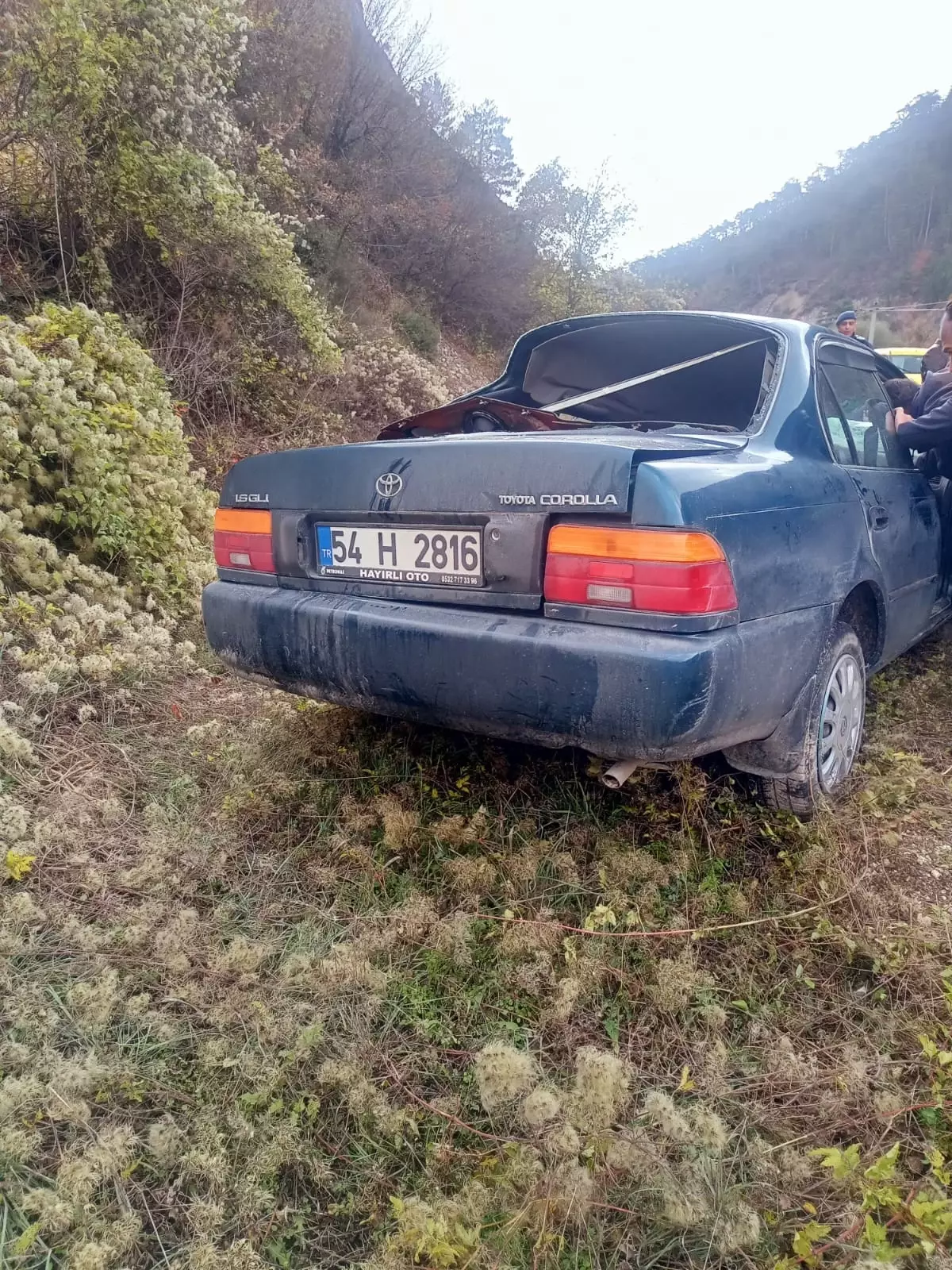 Mudurnu'da trafik kazasında 1 kişi hayatını kaybetti, 1 kişi ağır yaralandı.
