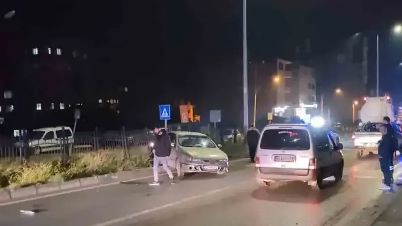 Trabzon'da zincirleme trafik kazasında üç kişi yaralandı.