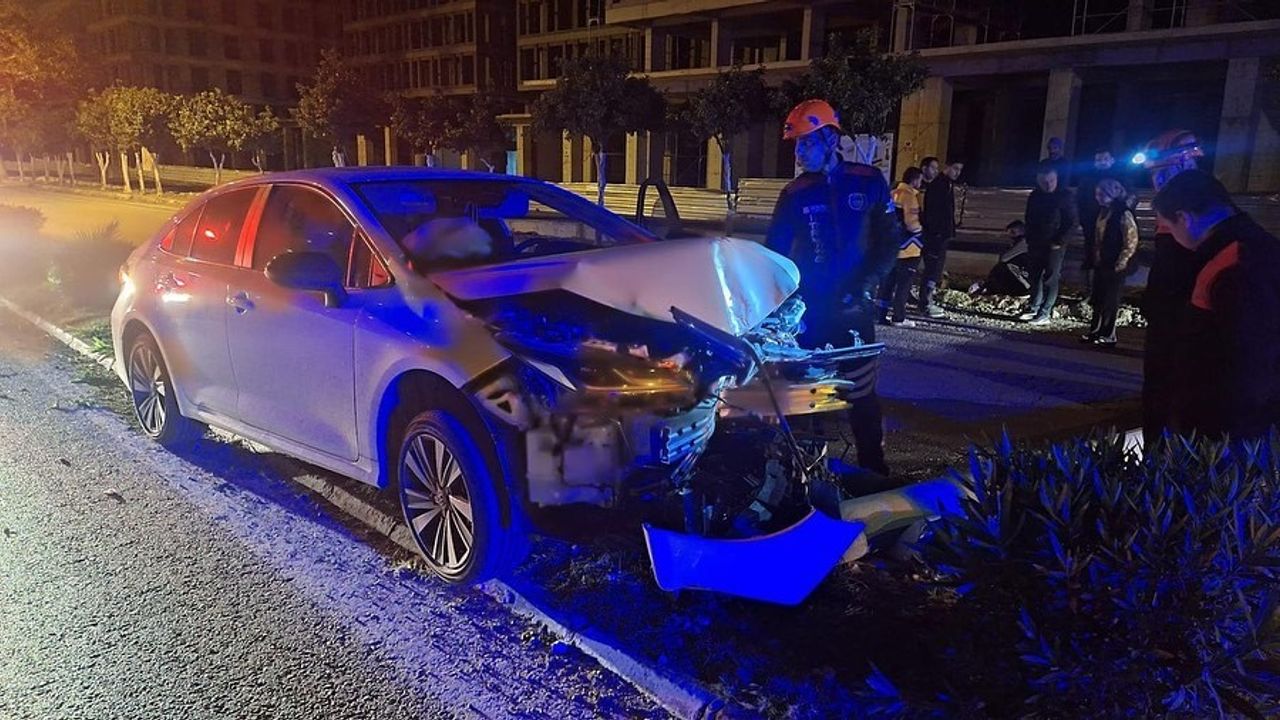 Dörtyol'da trafik kazasında bir kişi yaralandı.