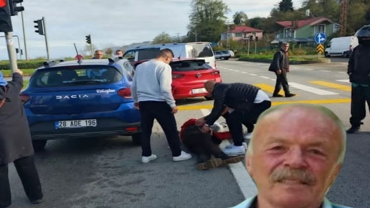 Giresun'da kaza sonrası maddi hasarlı olay: Bir sürücü yaşamını yitirdi