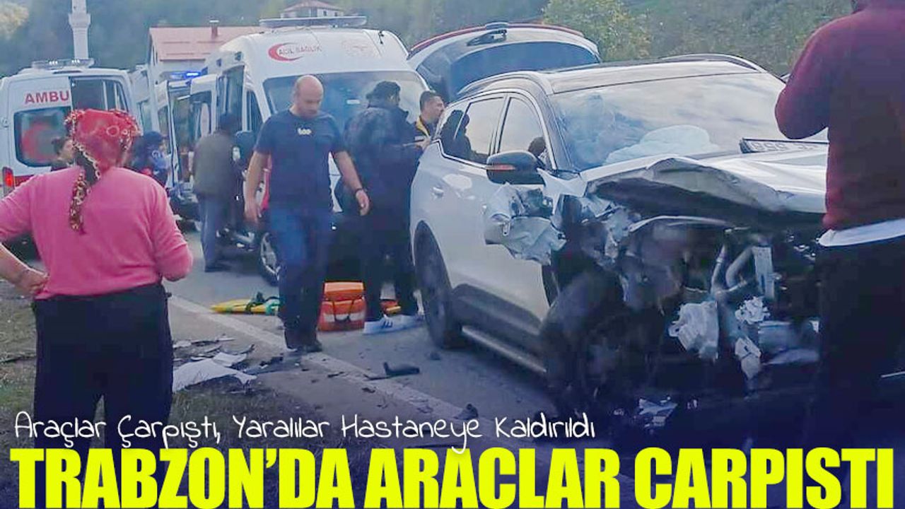 Şalpazarı'nda Trafik Kazası: Araçlar Çarpıştı, Yaralılar Tedavi Ediliyor - Taka Gazete