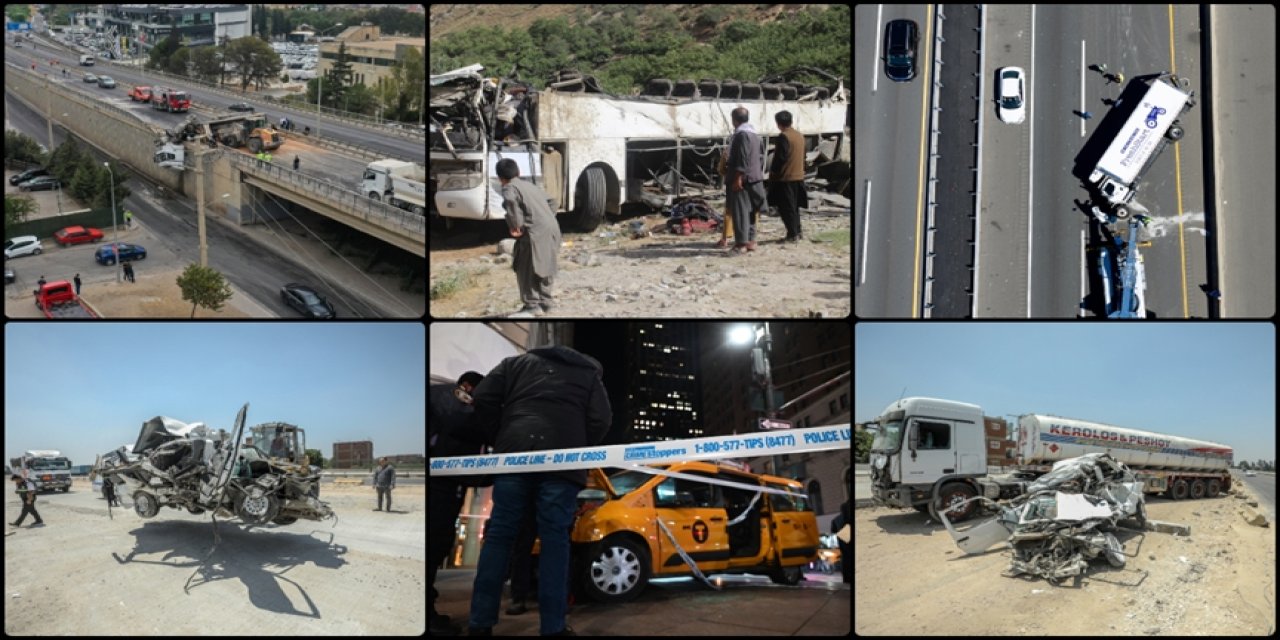 Trafik kazaları, insanların hayatlarını kaybetmesine neden olarak unutulmaz bir iz bırakıyor.