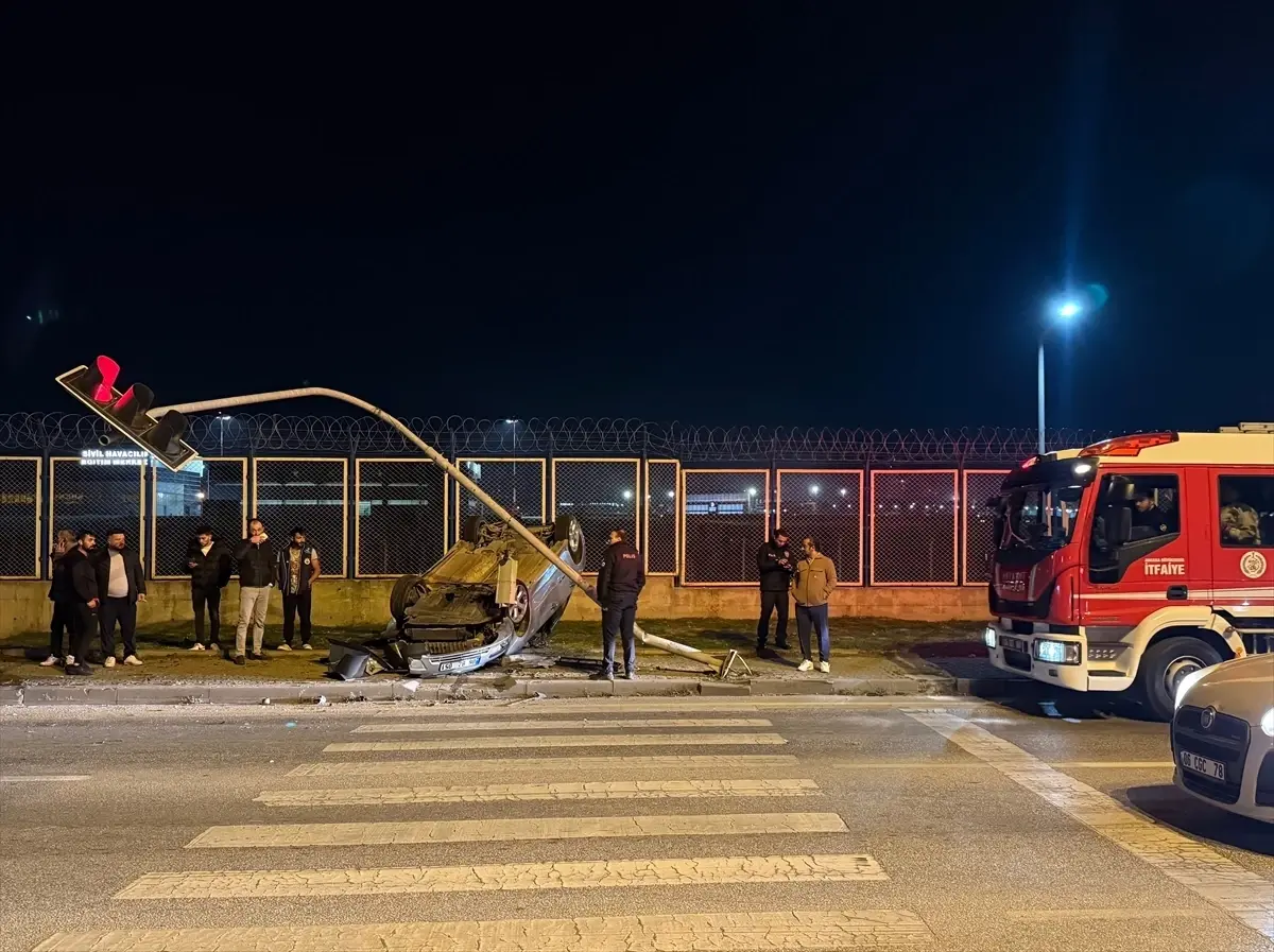 Çubuk'ta Kaza İle Sonuçlanan Trafik Olayı: 1 Kişi Yaralandı