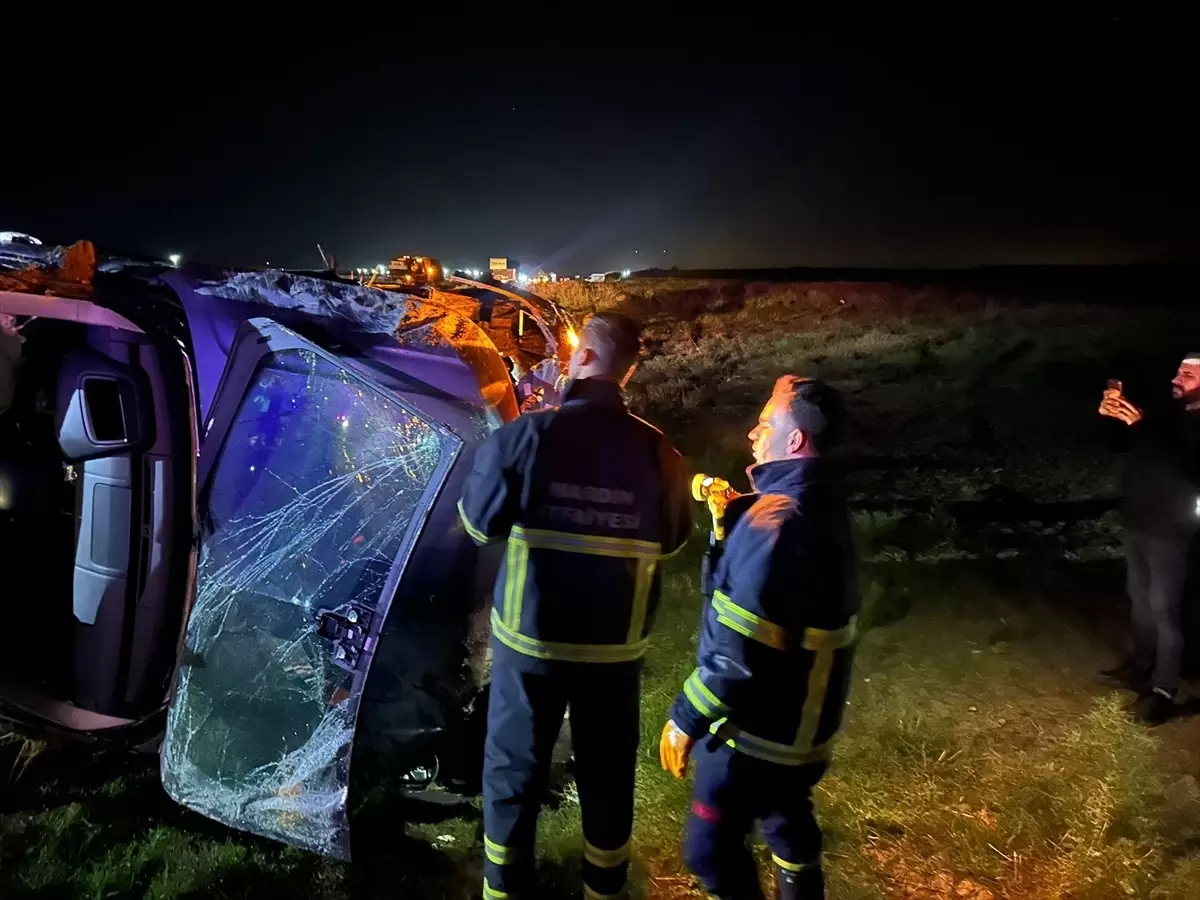 Nusaybin'de Kaza Sonucu 4 Kişi Yaralandı.