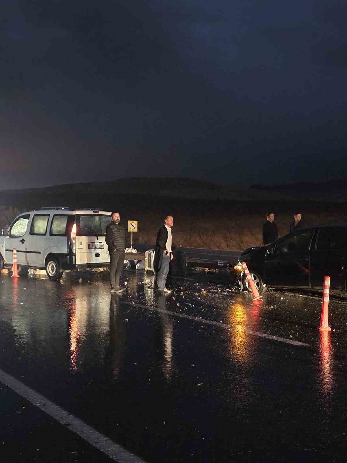 Siirt’te maddi zararlı kaza meydana geldi.