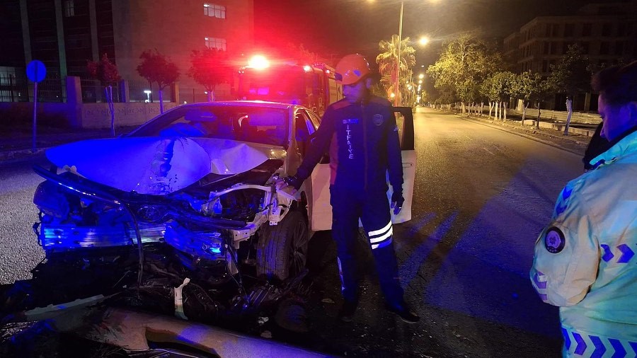 Dörtyol'da trafik kazasında 1 kişi yaralandı.