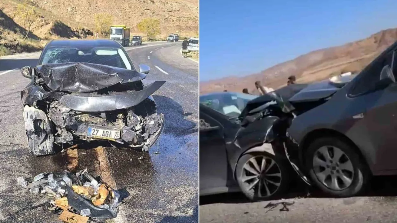 Siirt’teki kaza sonucu 4 kişi yaralandı.