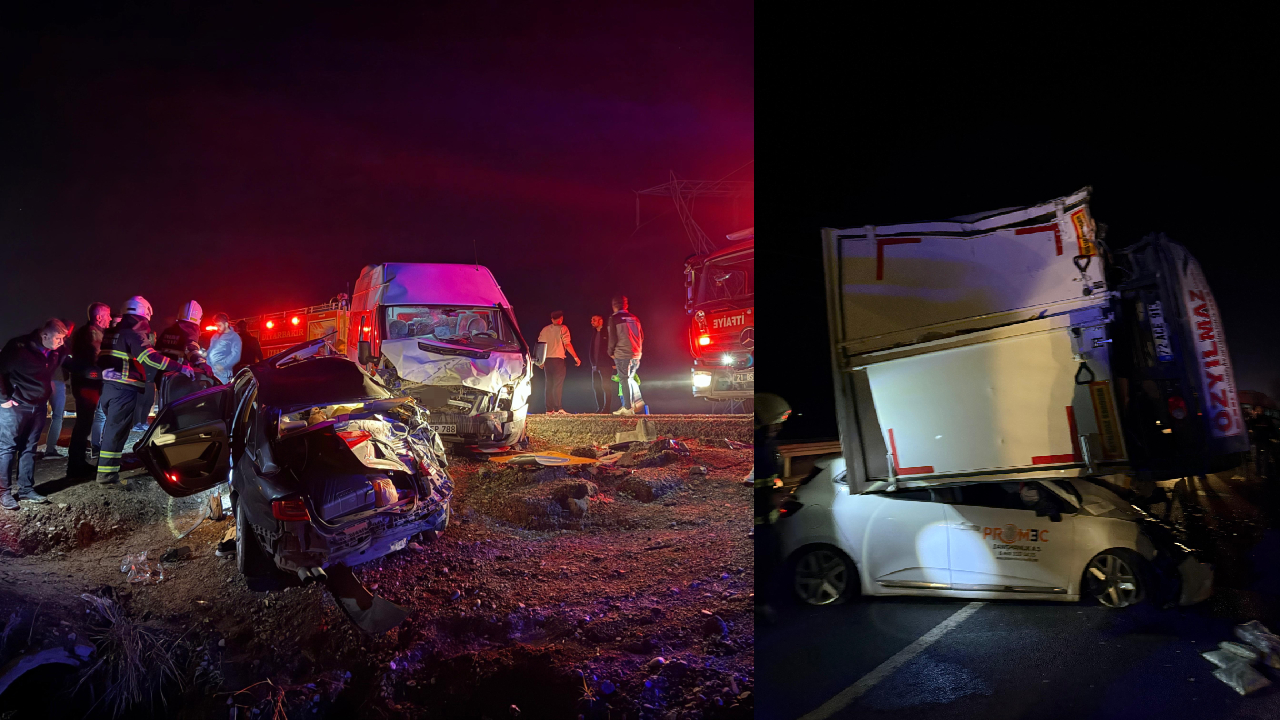 Diyarbakır'da art arda trafik kazası: 4 kişi hayatını kaybetti, 13 kişi yaralandı.