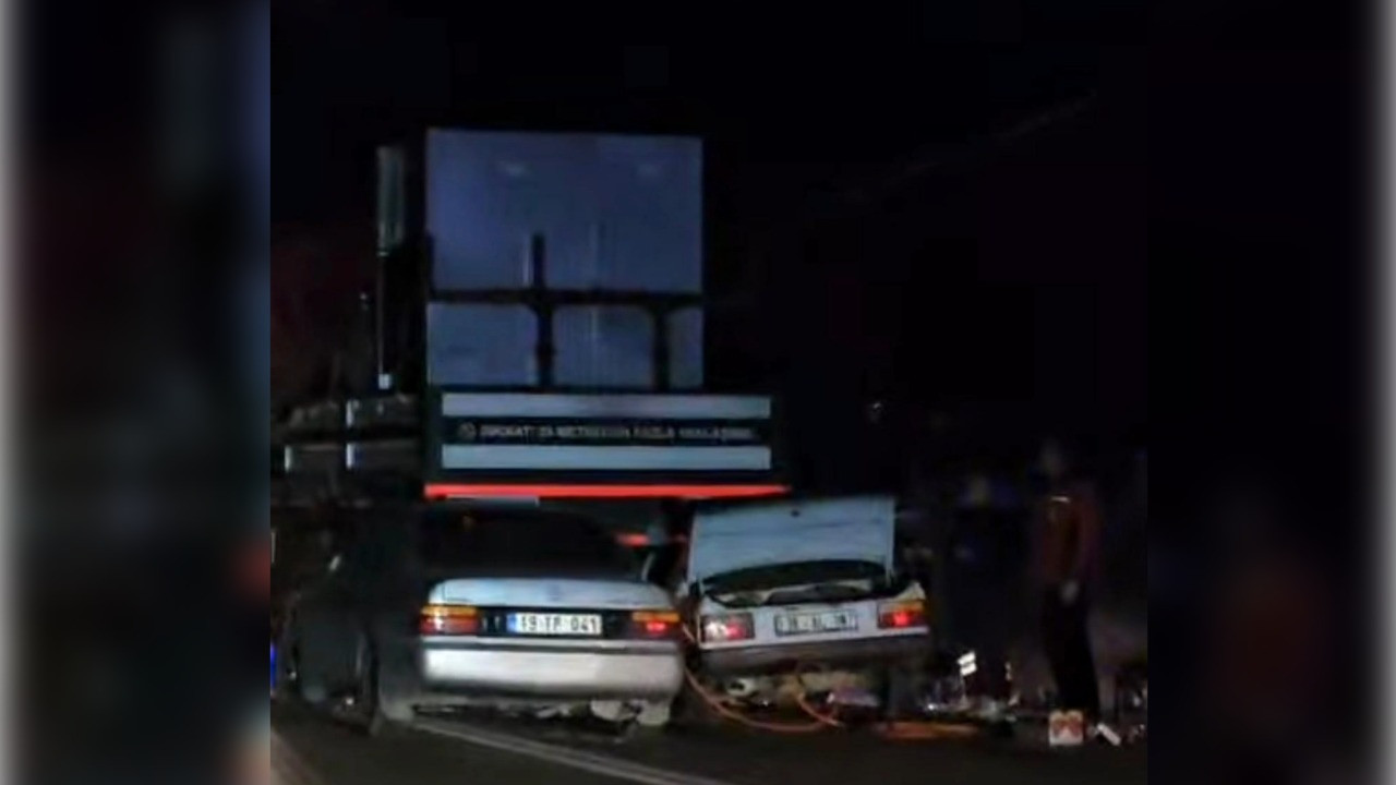 Aynı vincin ardışık çarpışması: 1 kişi hayatını kaybetti, 1 kişi yaralandı.