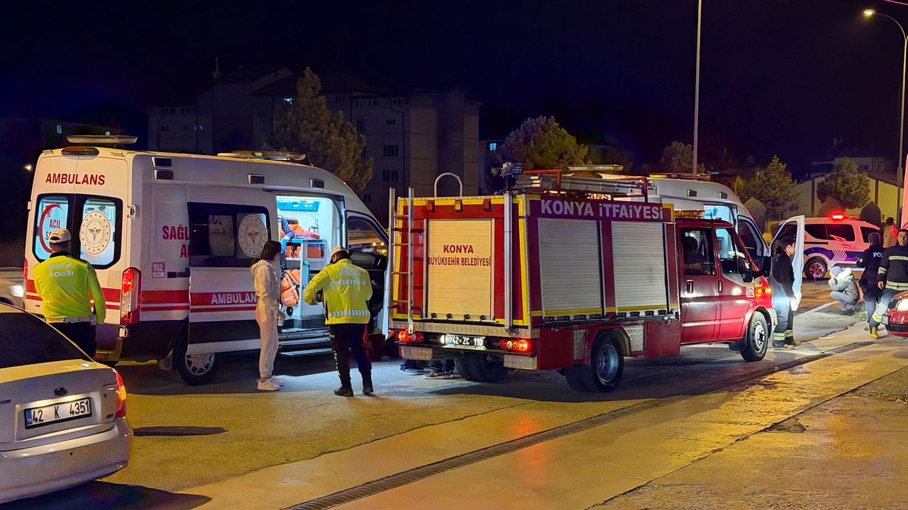 Seydişehir'de silahlar çekildi ve trafik kazaları yaşandı.