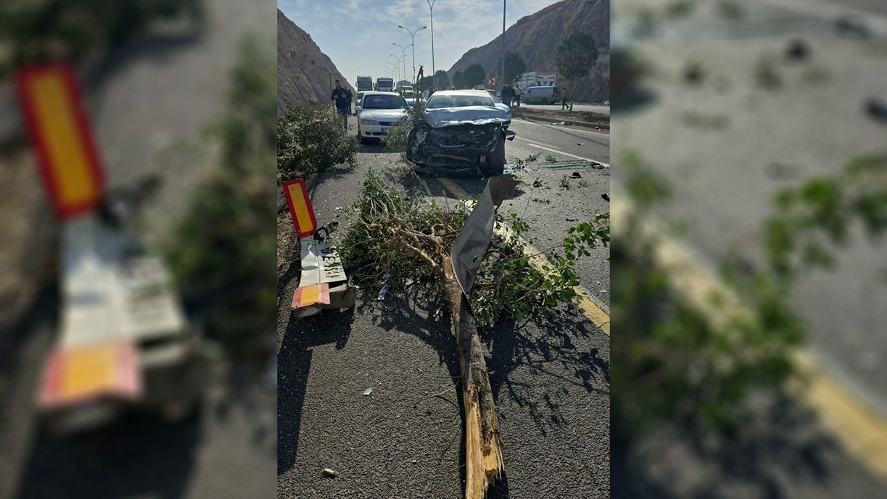 Şanlıurfa'da kaza: 3 kişi yaralı.