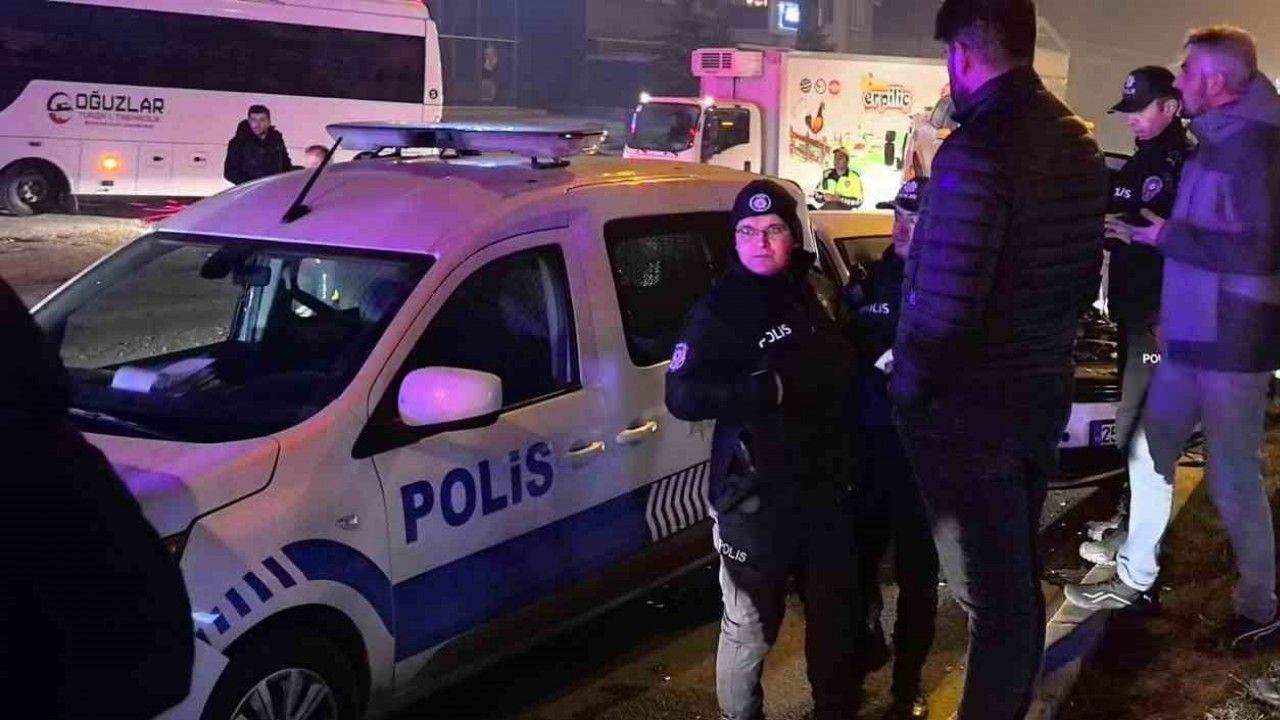 Erzurum'da ardışık kaza: 6 kişi yaralandı