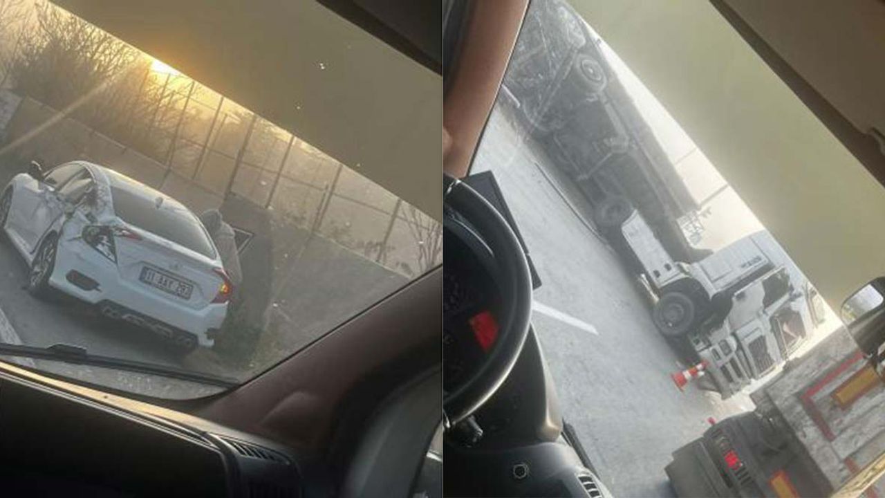 Eskişehir’deki Kaza: Tır Kaza İhtimalini Azaltmak İçin Yan Yattı