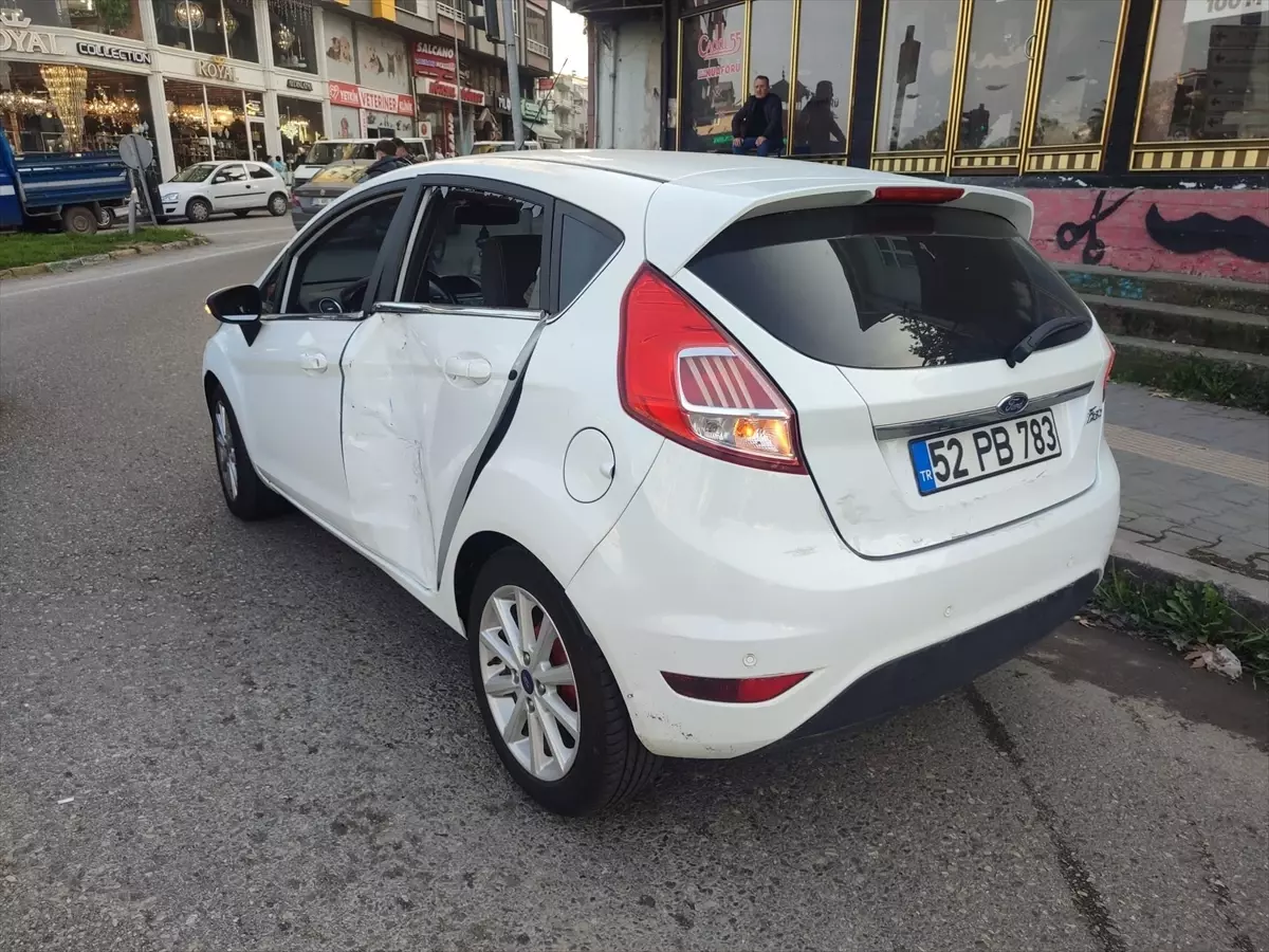 Samsun'da kaza: Bir kişi yaralandı.
